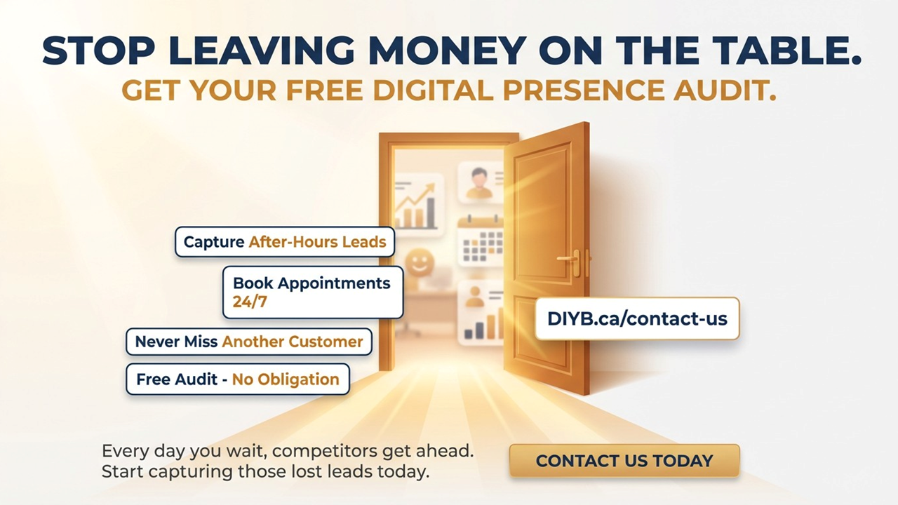 Stop leaving money on the table - Get your free digital presence audit
